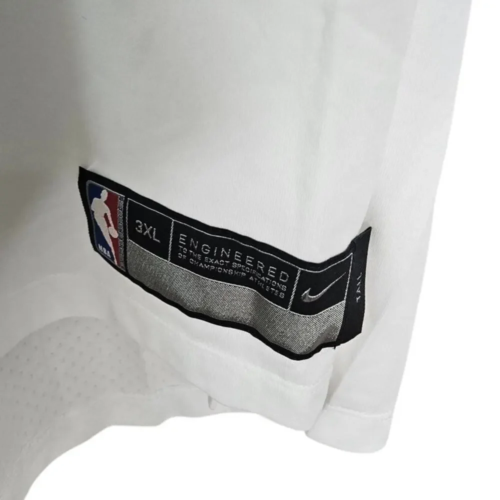 NEW Nike 3XLT Washington DC Wizards Basketball White T Shirt NBA Dri Fit